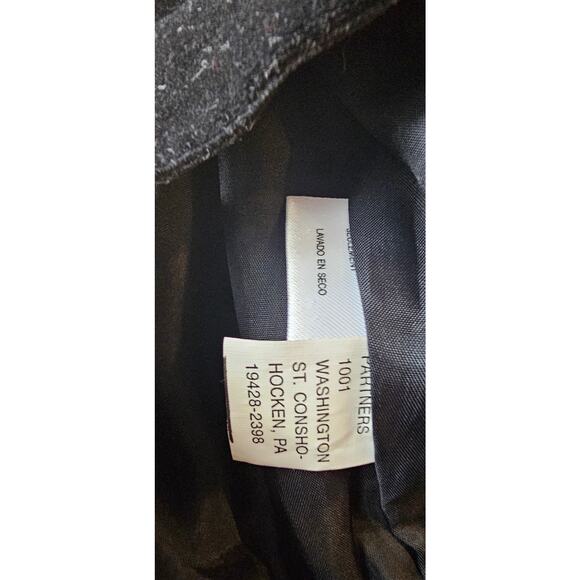 Vintage Eagle's Eye‎ Black Velvet Christmas Holiday Maxi Skirt Candy Canes 26 8 - Picture 8 of 8